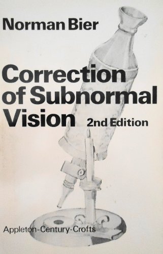 Stock image for Correction of subnormal vision for sale by Midtown Scholar Bookstore