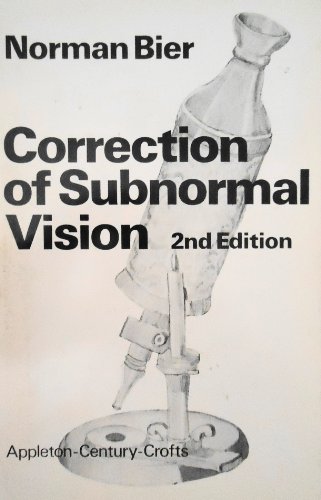 9780407140011: Correction of Subnormal Vision