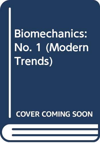 Imagen de archivo de Modern Trends in Biomechanics - 1 (Modern Trend Series) a la venta por The Warm Springs Book Company