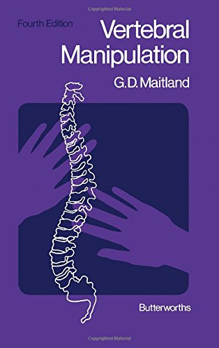 Beispielbild fr Vertebral manipulation zum Verkauf von GoldenWavesOfBooks