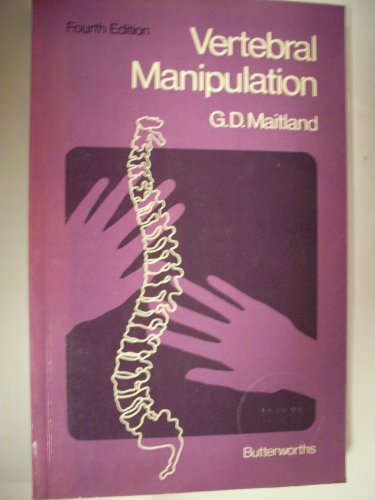 9780407435056: Vertebral Manipulation