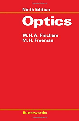 Imagen de archivo de Optics a la venta por Better World Books