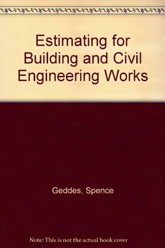 9780408000468: Estimating for Building and Civil Engineering Works