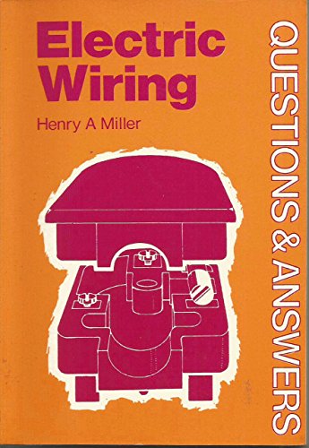 Stock image for Electric Wiring (Questions & Answers S.) for sale by Goldstone Books
