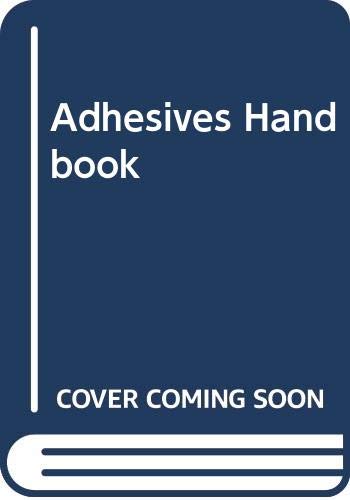 9780408002103: Adhesives Handbook