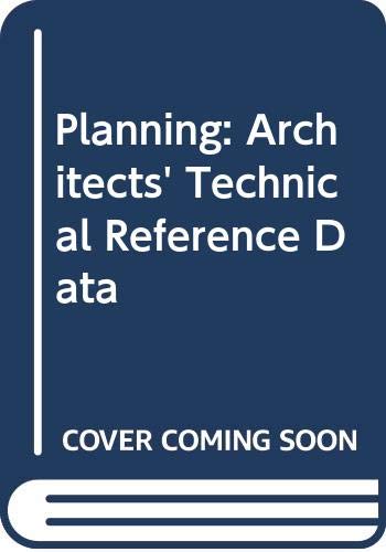 Stock image for Planning: Architects' Technical Reference Data for sale by Anybook.com