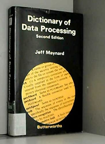 Stock image for Dictionary of Data Processing for sale by Goldstone Books
