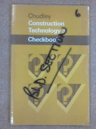 9780408006866: Construction Technology: Level 3 (Checkbooks)