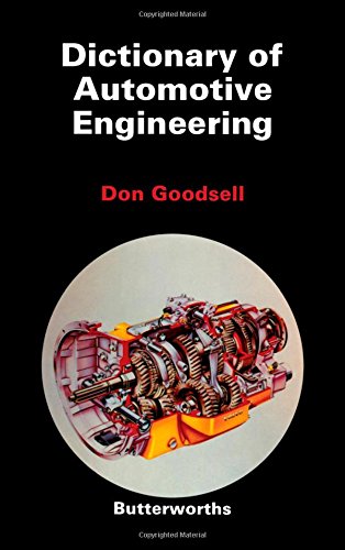 Stock image for Dictionary of automotive engineering for sale by Mispah books