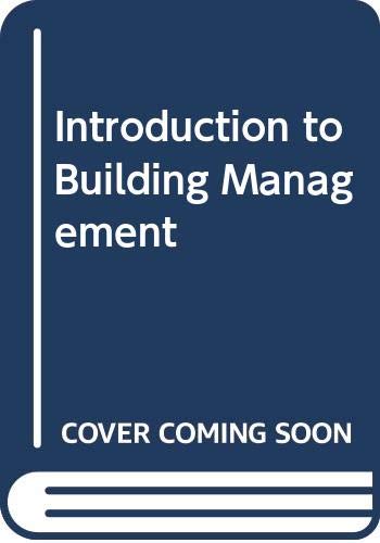 9780408011020: Introduction to Building Management