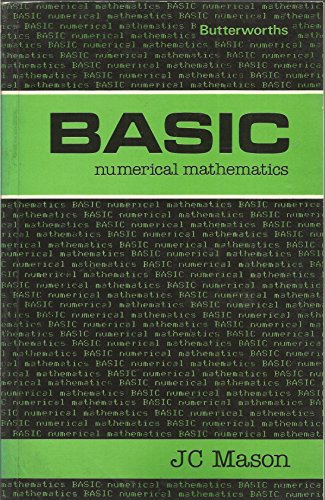 Beispielbild fr BASIC Numerical Mathematics zum Verkauf von Better World Books