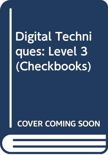 Imagen de archivo de Digital Techniques 3 Checkbook a la venta por Anybook.com