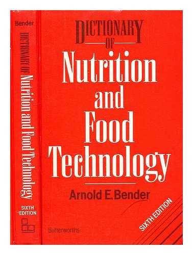 Stock image for Dictionary of Nutrition and Food Technology for sale by Better World Books