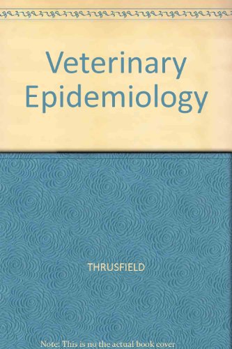 Beispielbild fr Veterinary Epidemiology. zum Verkauf von R.E & G.B Way