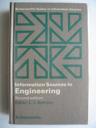 Beispielbild fr Information Sources in Engineering. zum Verkauf von Doss-Haus Books