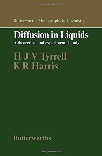 Diffusion in Liquids: A Theoretical and Experimental Study - Tyrrell, Henry John Valentine