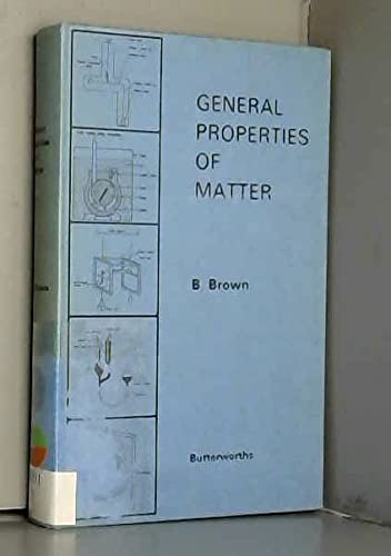 Imagen de archivo de General Properties of Matter a la venta por Better World Books