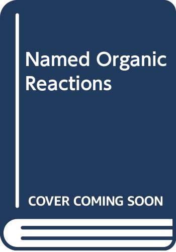 Named organic reactions (9780408602501) by Denney, Ronald C