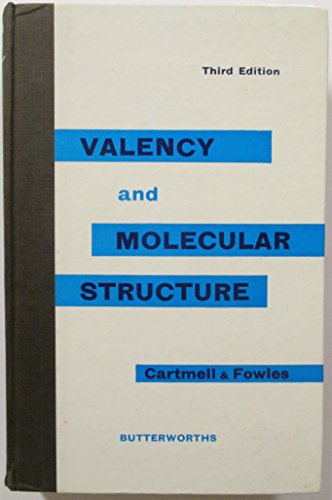 Stock image for Valency and Molecular Structure, 3rd edition for sale by BookDepart