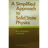 Simplified Approach to Solid State Physics (9780408700207) by M.N. Rudden