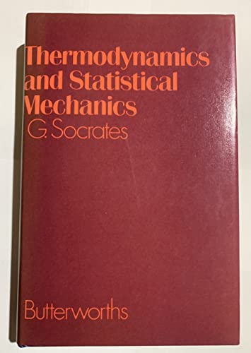 9780408701792: Thermodynamics and Statistical Mechanics