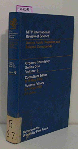 Beispielbild fr Organic Chemistry: Amino Acids, Peptides and Related Compounds (Volume 6) zum Verkauf von Anybook.com