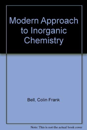 Beispielbild fr Modern Approach to Inorganic Chemistry zum Verkauf von Better World Books