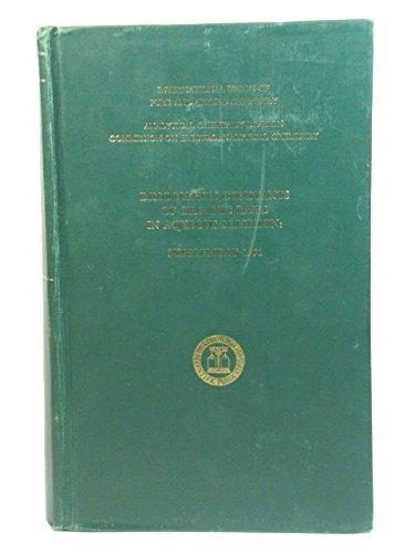 Beispielbild fr Dissociation Constants of Organic Bases in Aqueous Solution: Supplement 1972 zum Verkauf von Anybook.com