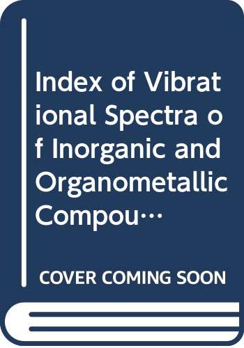 9780408706506: Index of Vibrational Spectra of Inorganic and Organometallic Compounds: v. 2