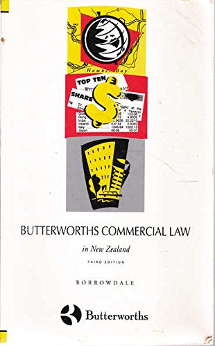 Stock image for Commercial Law in New Zealand for sale by Books@Ruawai