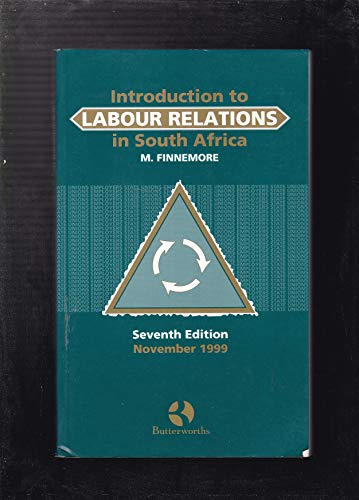 9780409027976: Introduction to labour relations in South Africa