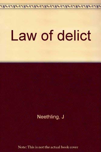 9780409045666: Law of delict