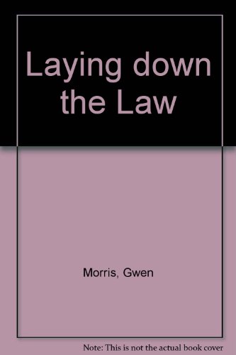 Stock image for Laying down the Law for sale by medimops