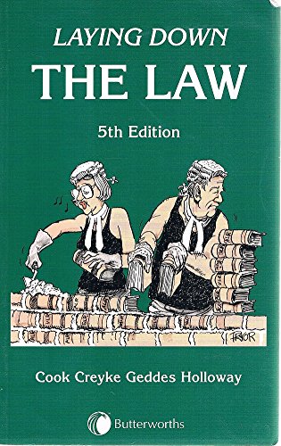 Beispielbild fr Laying Down the Law zum Verkauf von Caryota Book Exchange