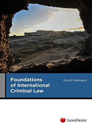 Beispielbild fr Foundations of International Criminal Law zum Verkauf von BooksRun