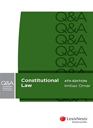 9780409339185: LexisNexis Questions and Answers - Constitutional Law