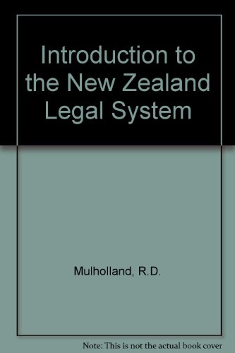 9780409788952: Introduction to the New Zealand Legal System