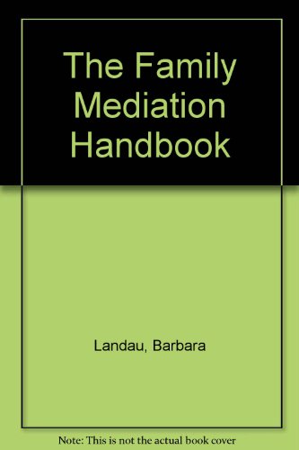 Beispielbild fr The Family Mediation Handbook zum Verkauf von WeBuyBooks