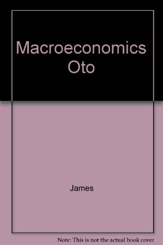 Imagen de archivo de Macroeconomics Oto a la venta por Better World Books Ltd