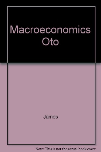 Stock image for Macroeconomics Oto for sale by Better World Books Ltd