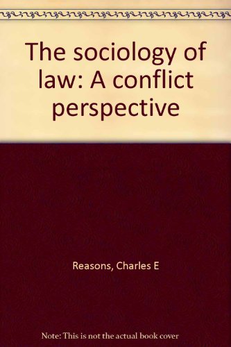 Stock image for The Sociology of law: A conflict perspective for sale by HPB-Red