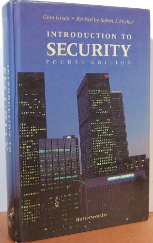 Beispielbild fr Introduction to security zum Verkauf von Wonder Book