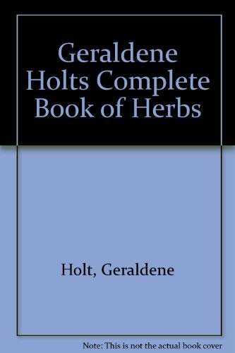Stock image for Complete Book of Herbs for sale by Better World Books