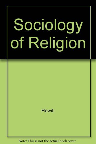 Stock image for Sociology of Religion for sale by Better World Books