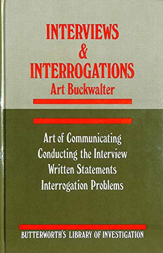 9780409950960: Interviews and Interrogations