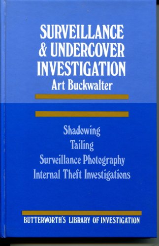 Stock image for Surveillance and Undercover Investigation for sale by SecondSale