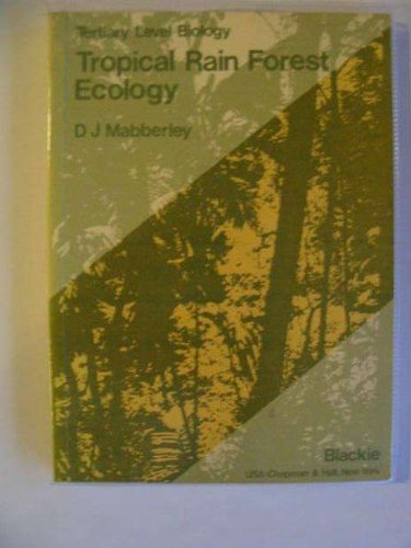 Imagen de archivo de Tropical Rain Forest Ecology a la venta por Chequamegon Books