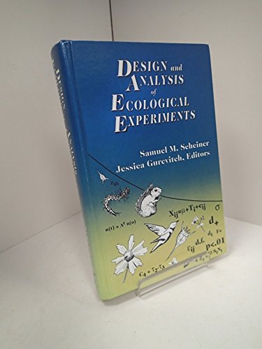 Imagen de archivo de Design and Analysis of Ecological Experiments a la venta por Mispah books