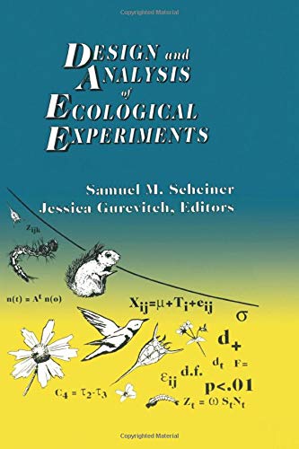 Imagen de archivo de The Design and Analysis of Ecological Experiments a la venta por Revaluation Books