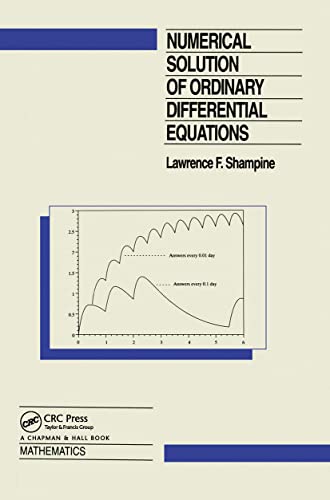 Beispielbild fr Numerical solution of ordinary differential equations zum Verkauf von Buchpark